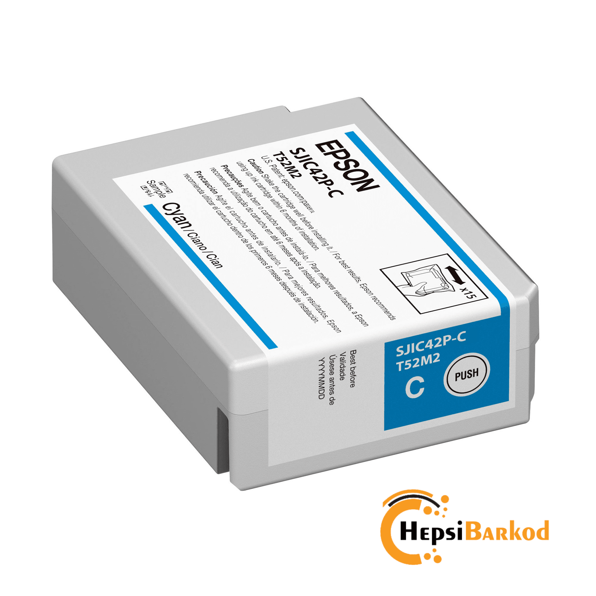 Epson Cw-C4000e Kartuşu SJIC42P-C (Cyan) fiyatı